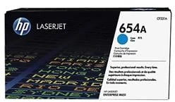 Hewlett Packard (HP) HP 654A žalsvai mėlyna originalioji LaserJet dažų kasetė, spalvota LaserJet M651 (15 000 puslapių)