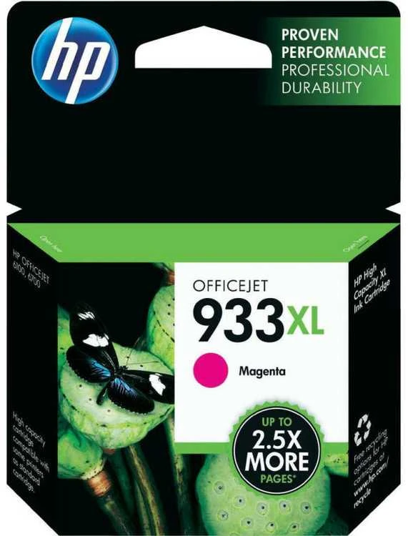 Hewlett Packard (HP) HP 933XL rausvai raudona rašalo kasetė Officejet 6700 Premium e-All-in-One Spausdintuvas - H711n