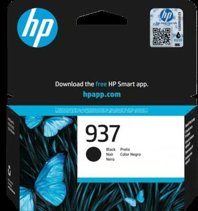 HP No. 937 juoda Instant Ink