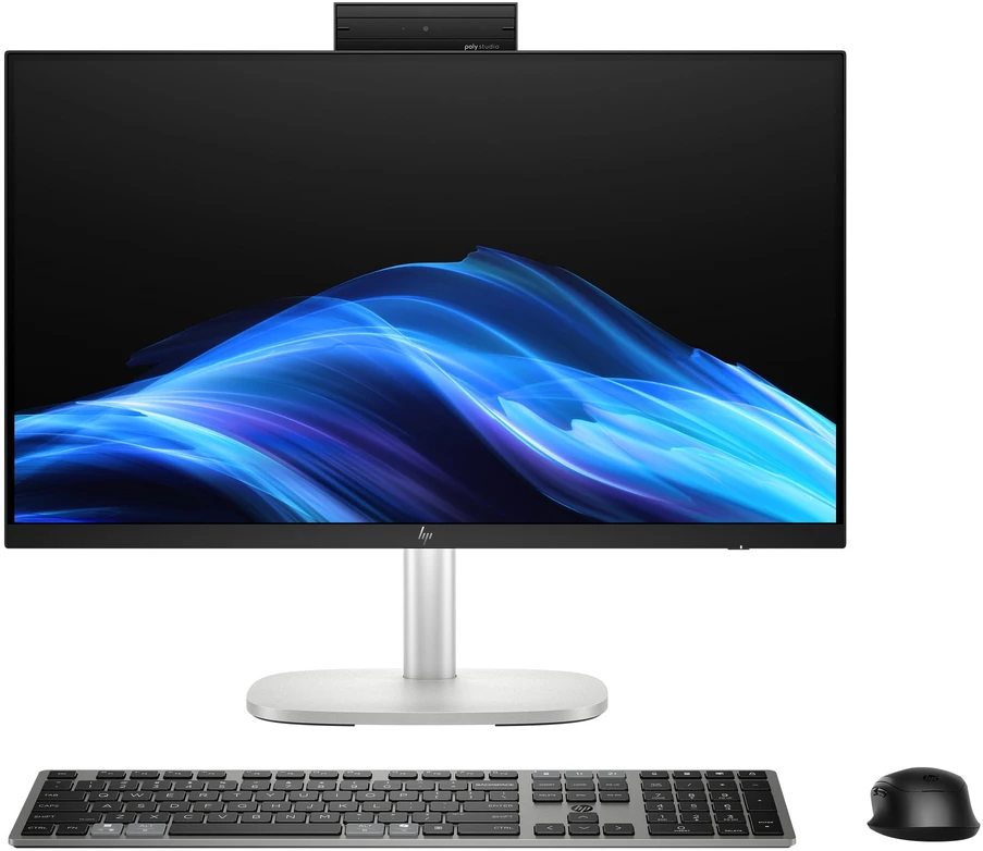 Hewlett Packard (HP) HP AiO EliteStudio 8 G1i 24 NT U5 235, 1x16GB DDR5, 512GB M.2, WiFi7+BT, USB jungtis ir mygtukai, 280W plokštė, DP+HDMI+TB4(PD100W), Win11Pro