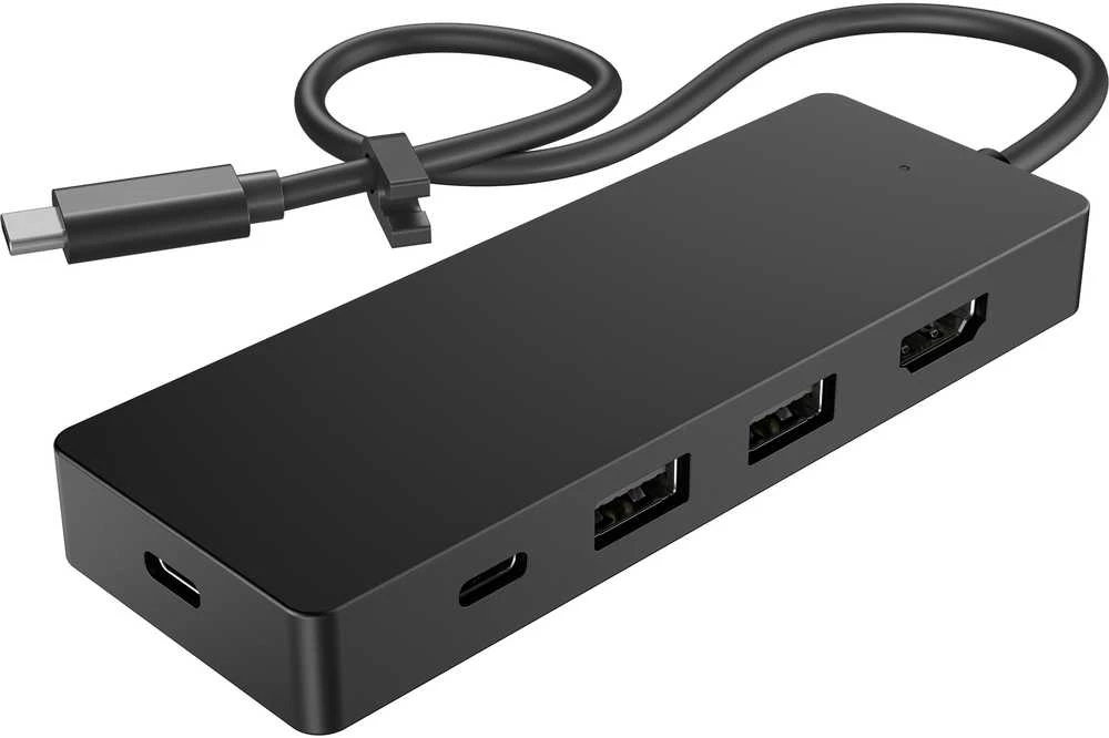 HP USB-C Travel Hub G3 su jungčių prievadais
