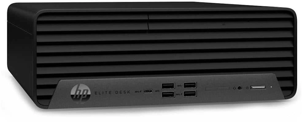 Hewlett Packard (HP) HP PC Elite SFF 805 G9 Ryzen 3 Pro 8300G, 16 GB DDR5, 512 GB NVMe, Radeon 740M, klaviatūra ir mygtukai, 260 W platininis, 2xDP+HDMI, Win11Pro