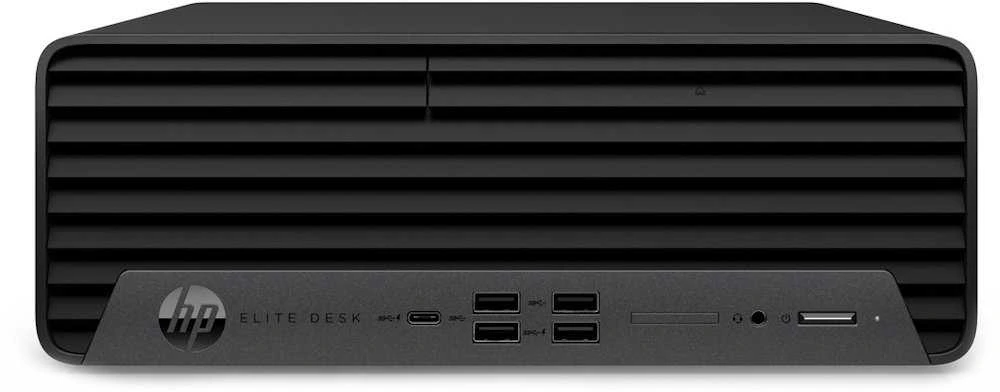 Hewlett Packard (HP) HP PC Elite SFF 805 G9 Ryzen 3 Pro 8300G, 16 GB DDR5, 512 GB NVMe, Radeon 740M, klaviatūra ir mygtukai, 260 W platininis, 2xDP+HDMI, Win11Pro