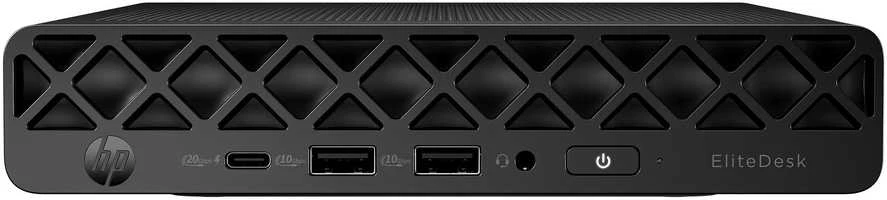 Hewlett Packard (HP) HP PC EliteDesk 8 Mini G1i AI, Ultra 5 235T, 1x16GB, 512GB,UHD 3Xe LPG,WiFi 6e+BT,kl. a pelė,90W, 2xDP+HDMI+TB4,Win11Pro