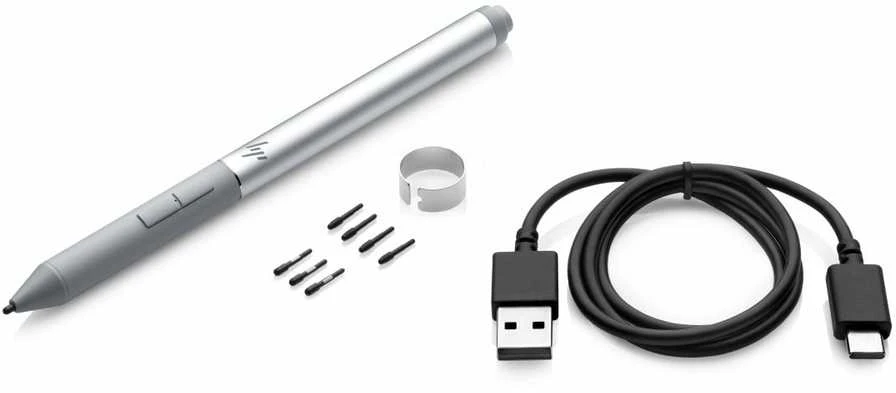 Skaitmeninis pieštukas HP Rechargeable Active Pen G3 (6SG43AA), Sidabrinis