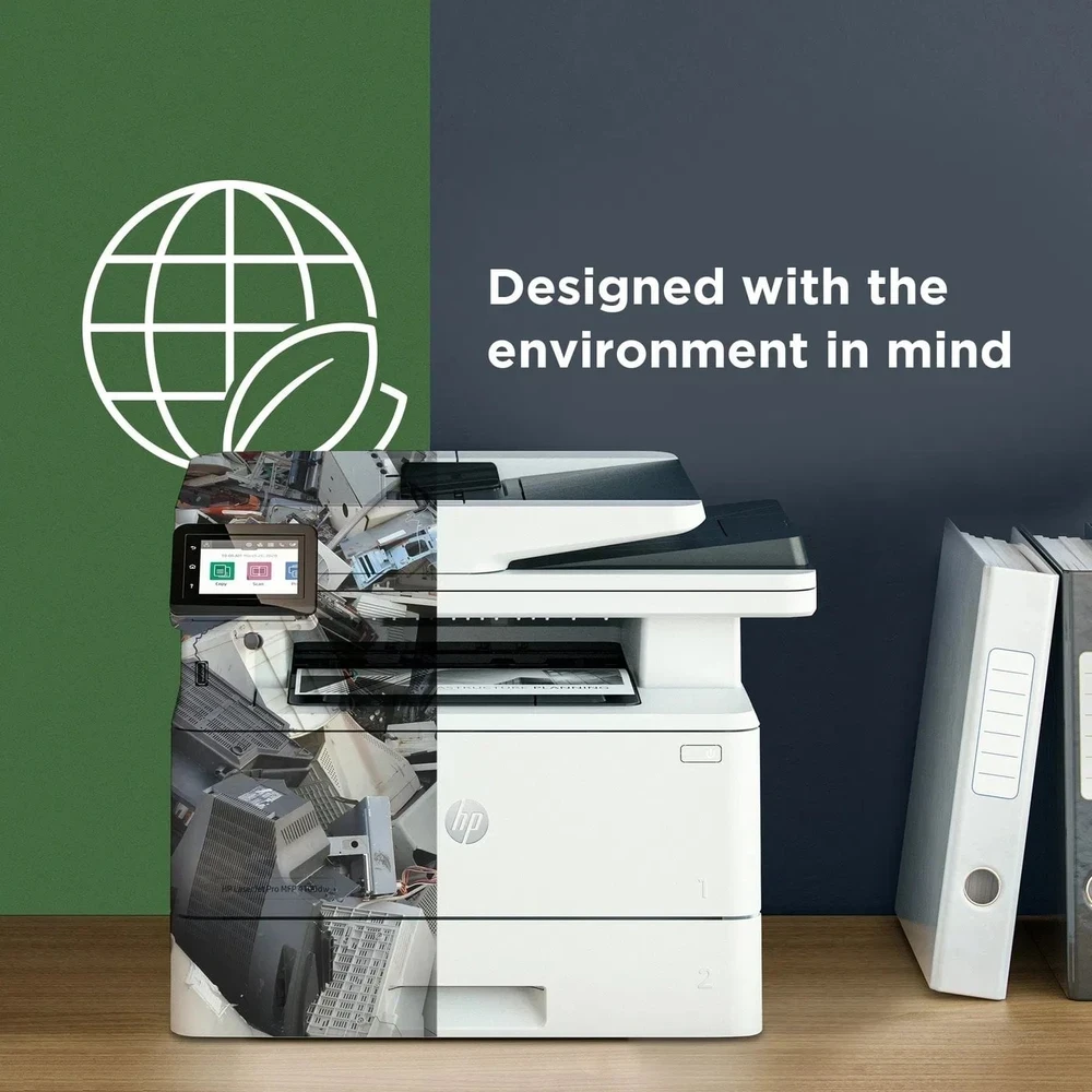 Hewlett Packard (HP) HP LaserJet Pro 4002dn Spausdintuvas - A4 Mono lazerinis, Spausdinti, Automatinis dokumentų tiektuvas, Auto-Duplex, LAN, 40ppm, 750-4000 puslapių per mėnesį (pakeičia M404dn)
