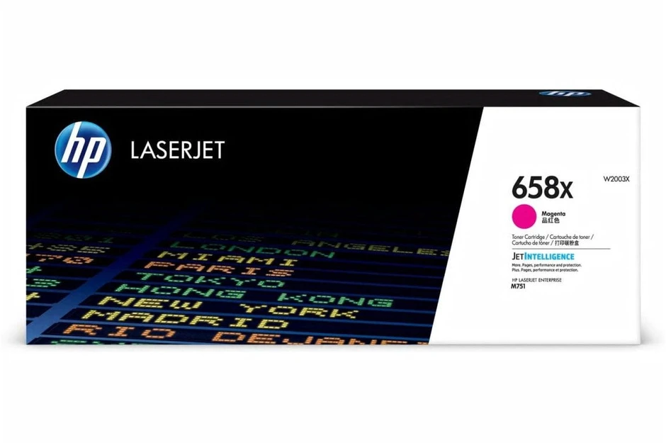 Hewlett Packard (HP) HP 658X (W2003X), purpurinė kasetė