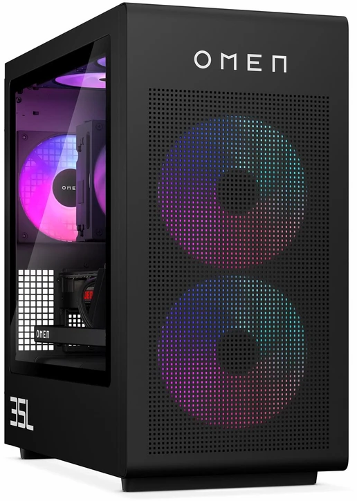 Hewlett Packard (HP) HP OMEN 35L GT16-0012nc stacionarus kompiuteris, Ultra 7-265K, 32 GB DDR5, 1 TB SSD, RX 9070XT 16 GB, Windows 11 Home, 3-3-0, Game Pass