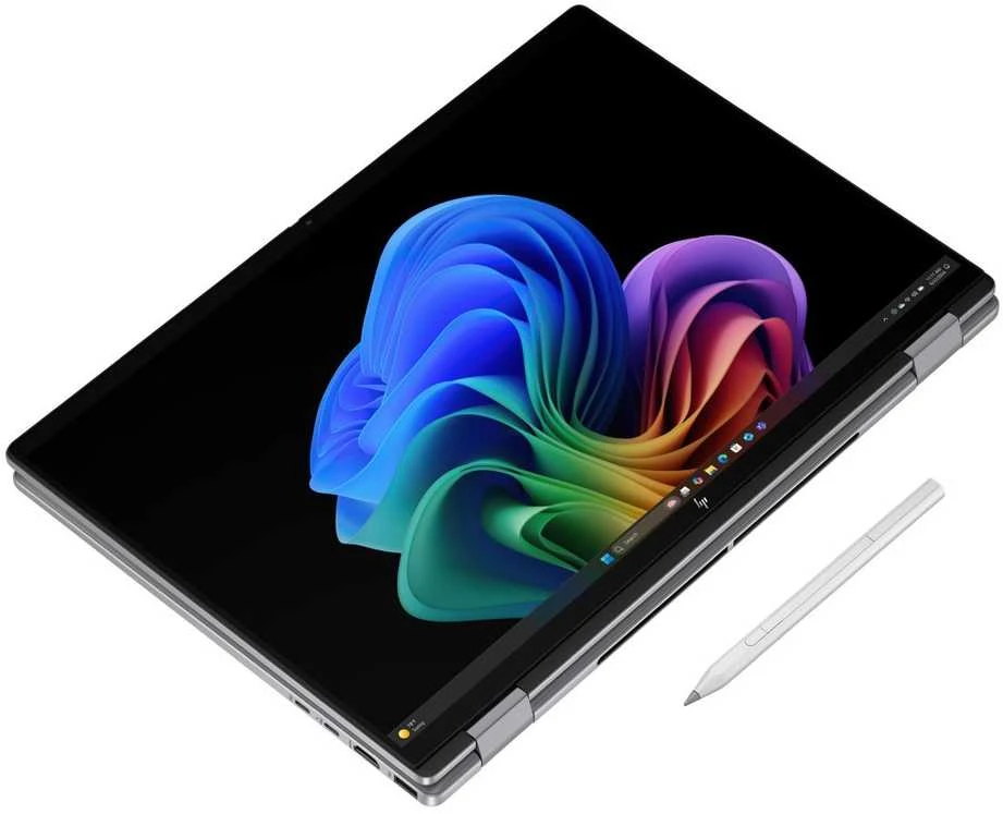 Nešiojamas kompiuteris Hewlett Packard (HP) NTB HP OmniBook X Flip NG AI PC 16-ar0003nc, Ryzen AI 7 350, 16.0 2K OLED, 32GB LPDDR5X, 1TB, Win 11,Stylus, 2Y On-site