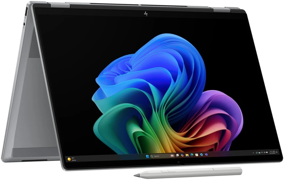 Nešiojamas kompiuteris Hewlett Packard (HP) NTB HP OmniBook X Flip NG AI PC 16-ar0003nc, Ryzen AI 7 350, 16.0 2K OLED, 32GB LPDDR5X, 1TB, Win 11,Stylus, 2Y On-site