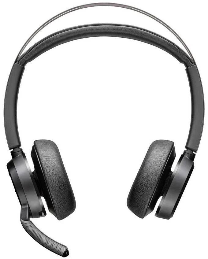 Hewlett Packard (HP) HP Poly Voyager Focus 2 Microsoft Teams sertifikuotas USB-C-C Ausinės +USB-C/A adapteris + įkrovimo stovai Be lokalizacijos