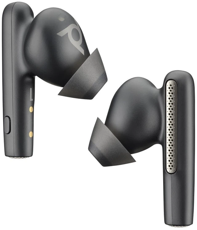 Ausinės Hewlett Packard (HP) HP Poly Voyager Free 60+ UC M Carbon Juodas Earbuds +BT700 USB-C Adapteris +Jutiklinis ekranas Charge Case