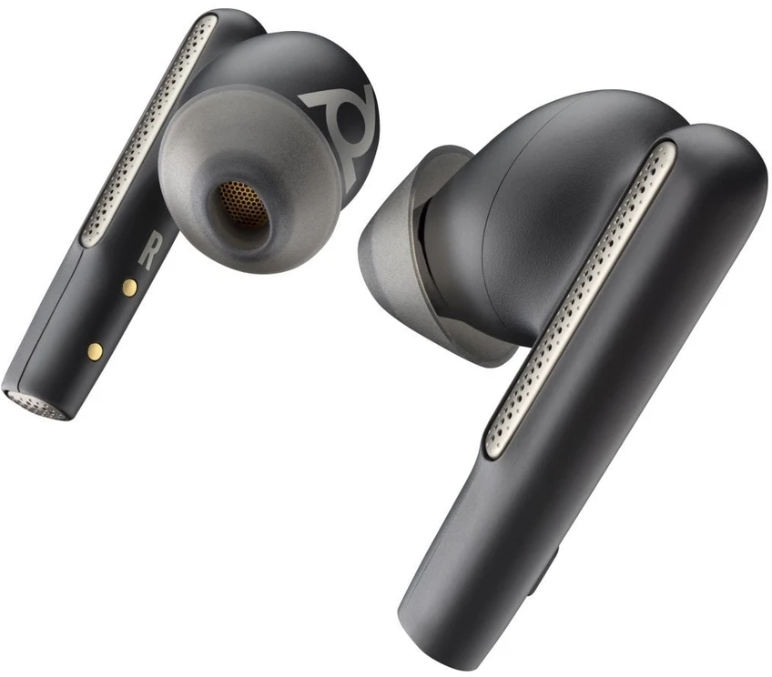 Ausinės Hewlett Packard (HP) HP Poly Voyager Free 60+ UC M Carbon Juodas Earbuds +BT700 USB-C Adapteris +Jutiklinis ekranas Charge Case