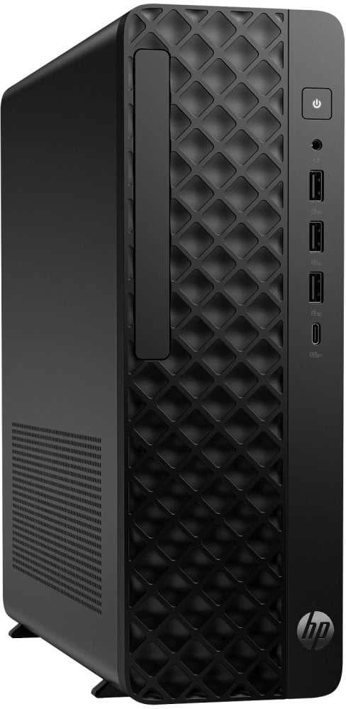 Hewlett Packard (HP) HP PC ProDesk SFF 2 G1i i3-14100, 8 GB DDR5, 512 GB NVMe, klaviatūra ir pelė, 180 W auksinis maitinimo šaltinis, DP+HDMI, Win11Pro