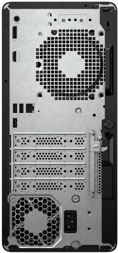 Hewlett Packard (HP) HP PC ProDesk Tower 2 G1a, Ryzen 7 8700G, 2x8GB, 1TB, Radeon 780M, USB klaviatūra ir pelė, 180W auksinis, 3.5 bay, DP+HDMI, Win11Pro