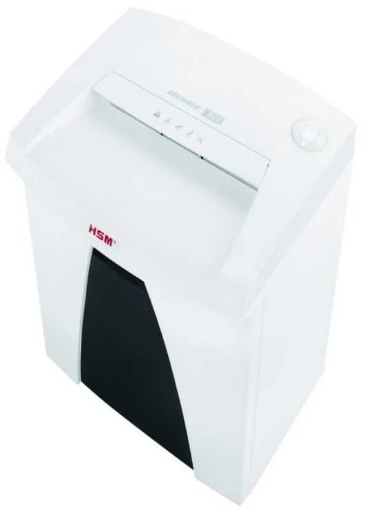 HSM dokumentų smulkintuvas Securio B22 (pjovimas: išilgai 0,78 x 11 mm | įvestis: 240 mm | DIN: P-6, F-3 | popierius, sąvaržėlės, plastikinės kortelės)