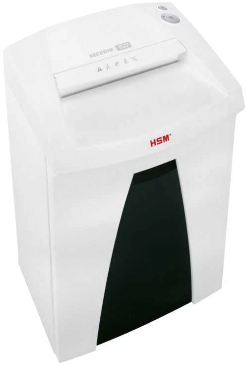 HSM dokumentų smulkintuvas Securio B22 (pjovimas: Kombinuotas 1,9x15 mm | įvestis: 240 mm | DIN: P-5 (4) | popierius, sąvaržėlės, plastikinės kortelės)