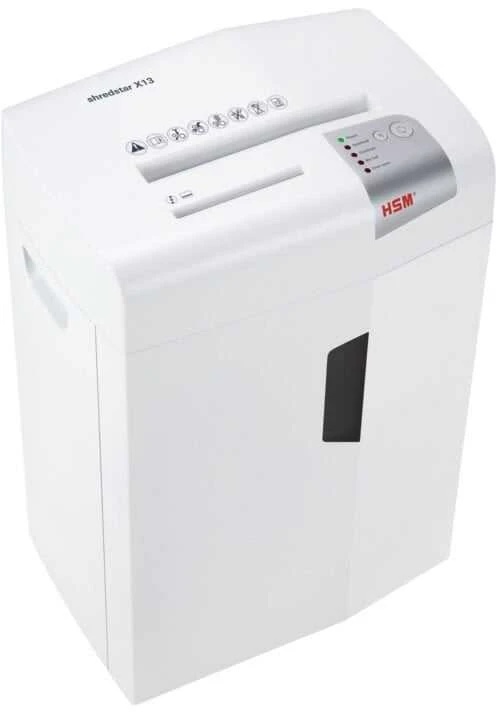 HSM 1057121 HSM Shredstar X13 - skersinis pjūvis 4,0x37mm / 13 lapų 80 g / 23 l šiukšliadėžė / P-4