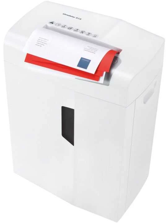 HSM 1057121 HSM Shredstar X13 - skersinis pjūvis 4,0x37mm / 13 lapų 80 g / 23 l šiukšliadėžė / P-4
