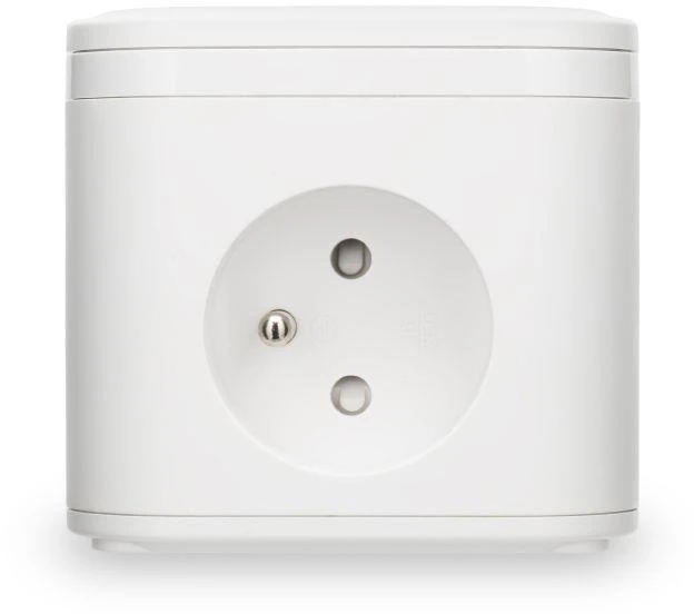 Huslog 15W Charging Station, 3 Outlets, 2 USB-C Ports, 2 USB Ports, Baltas