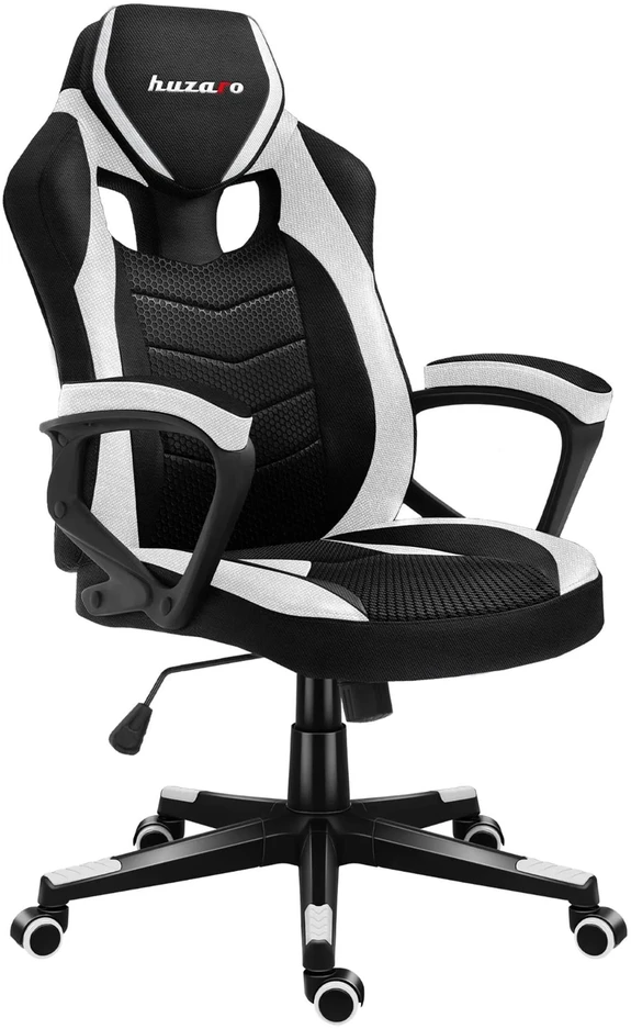 Žaidimų kėdė Huzaro Force 2.5 Mesh, Baltos spalvos