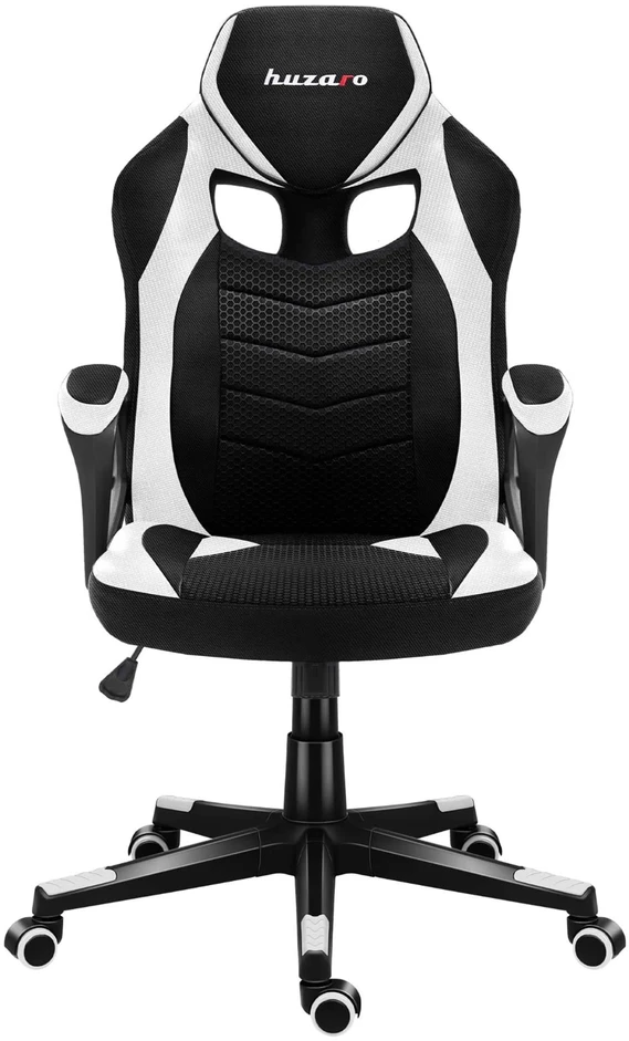 Žaidimų kėdė Huzaro Force 2.5 Mesh, Baltos spalvos