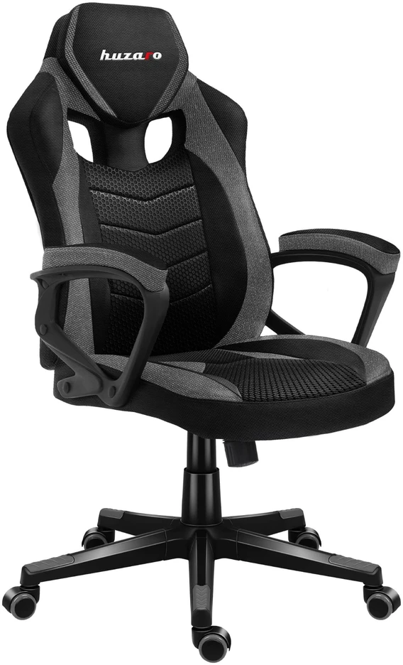 Žaidimų kėdė Huzaro Force 2.5 Mesh, Pilkos spalvos
