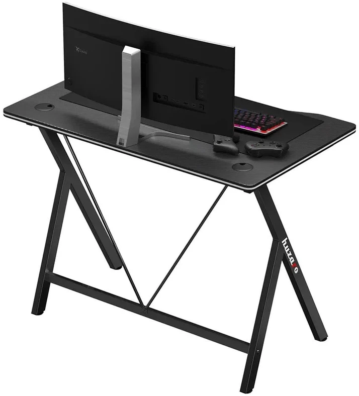 Žaidimų stalas Huzaro Hero 1.4, Juodas