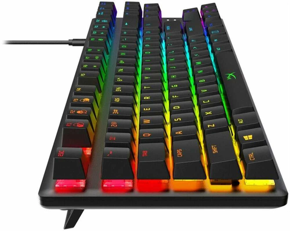 HyperX Alloy Origins Core Tenkeyless Mechaninė žaidimų klaviatūra, US išdėstymas, HyperX Blue Switch