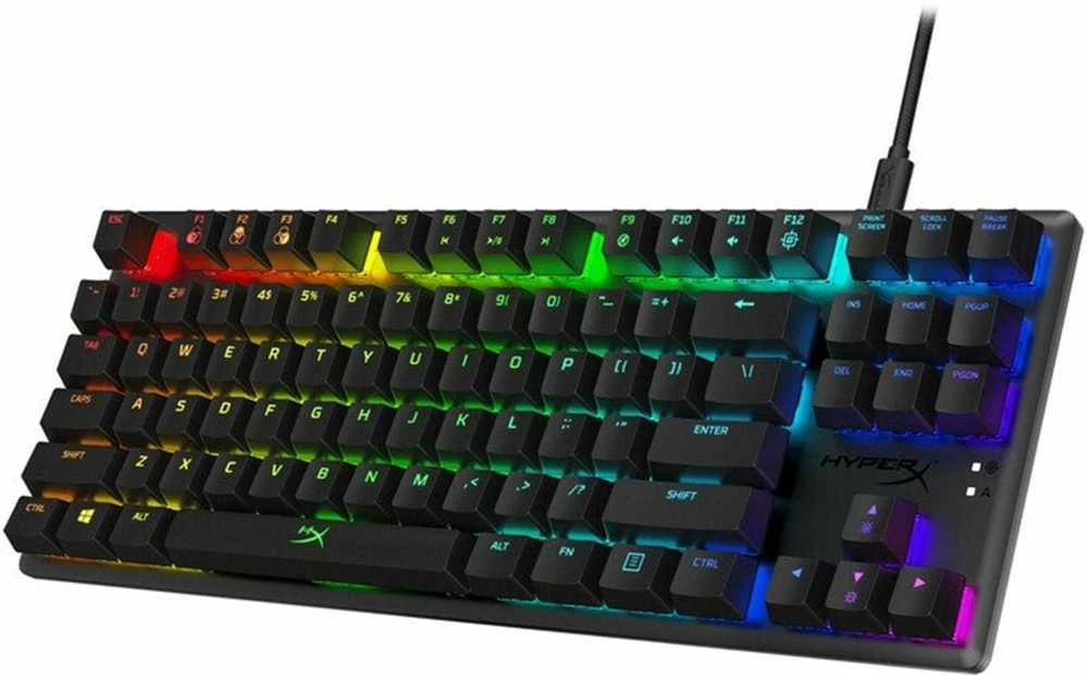 HyperX Alloy Origins Core Tenkeyless Mechaninė žaidimų klaviatūra, US išdėstymas, HyperX Blue Switch