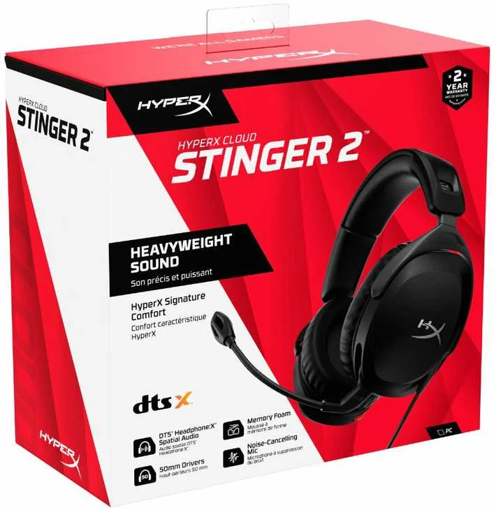 Žaidimų ausinės HyperX Cloud Stinger 2 (PC)