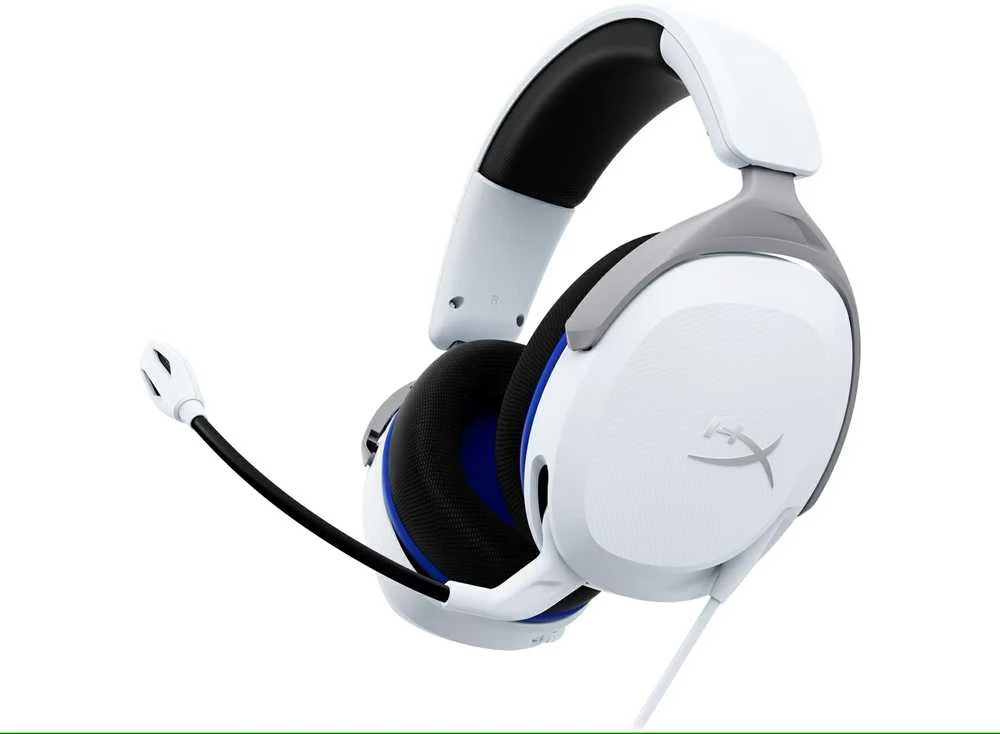 HyperX Cloud Stinger 2 Core Gaming žaidimų ausinės, skirtos PS konsolėms, Baltos