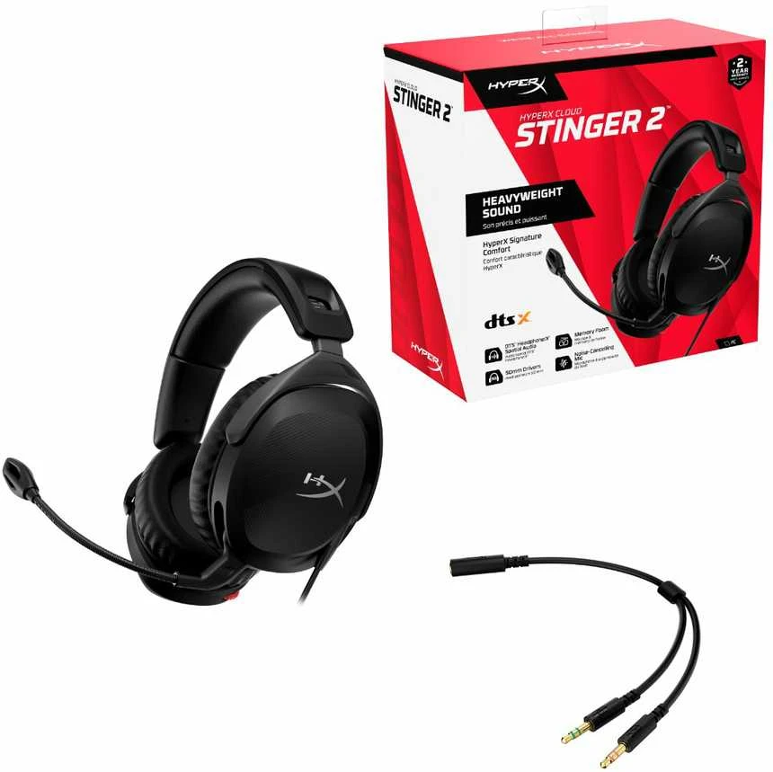 Žaidimų ausinės HyperX Cloud Stinger 2 (PC)
