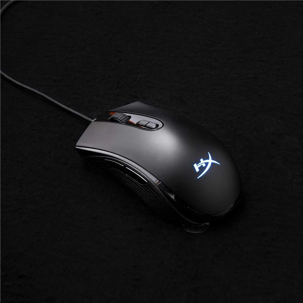 HyperX Pulsefire Core RGB žaidimų pelė, Juoda