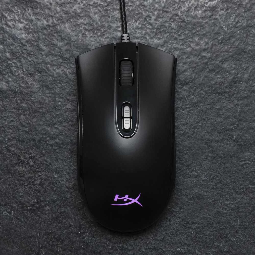 HyperX Pulsefire Core RGB žaidimų pelė, Juoda