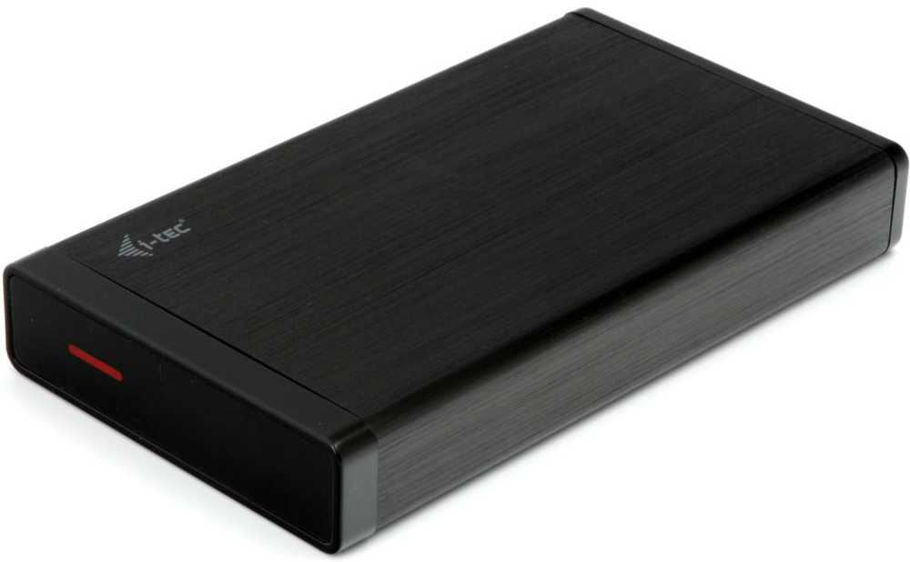 Serveris I-tec MYSAFE35U401 saugojimo diskų korpusas 3.5" HDD korpusas Juoda, Metalinis