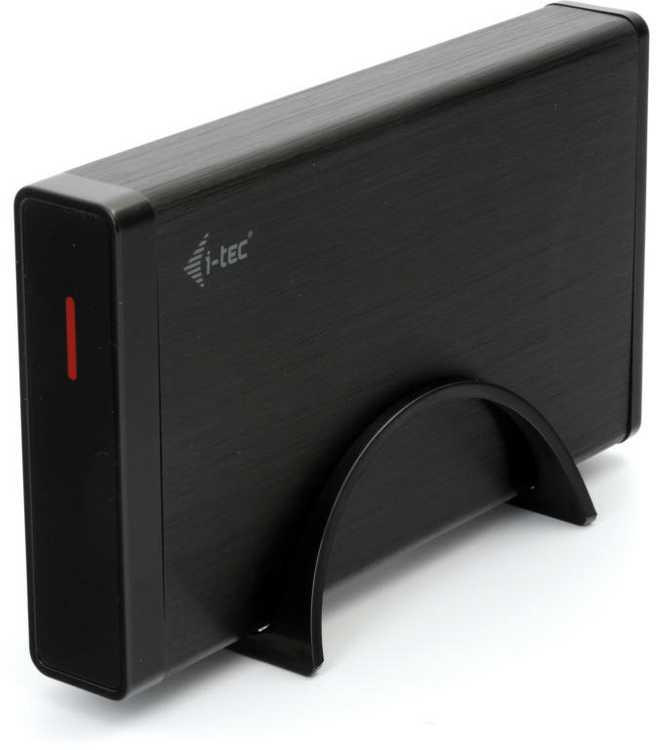 Serveris I-tec MYSAFE35U401 saugojimo diskų korpusas 3.5" HDD korpusas Juoda, Metalinis