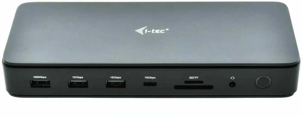 I-TEC Thunderbolt 4 stotelė su priekinėmis jungtimis