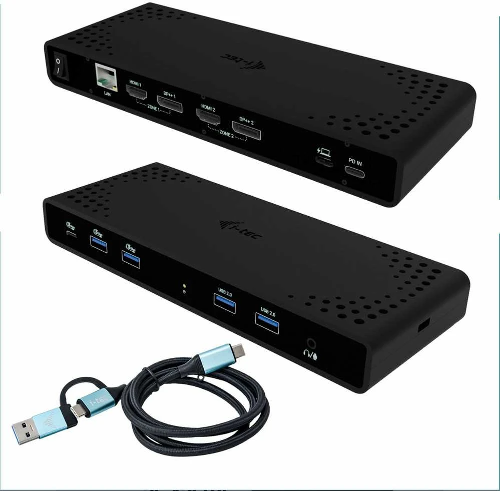I-TEC prijungimo stotelė su USB ir HDMI jungtimis