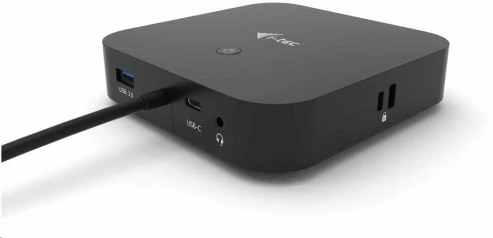 I-TEC USB-C Dual Ekranas MST DS 1x DP 1x HDMI 1xGLAN 3xUSB 3.0 2xUSB 2.0 1xUSB-C-Datei 1xGarso / mikrofono lizdas 1x100W USB-C PD + įkroviklis 112W