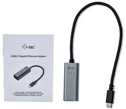 I-tec Metal C31METALG3HUB sąsajos šakotuvas USB 3.2 Gen 2 (3.1 Gen 2) Type-C 5000 Mbit/ai Pilka
