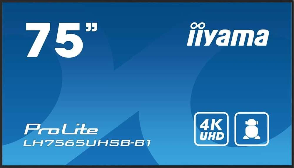 Monitorius iiyama ProLite LH7565UHSB-B1