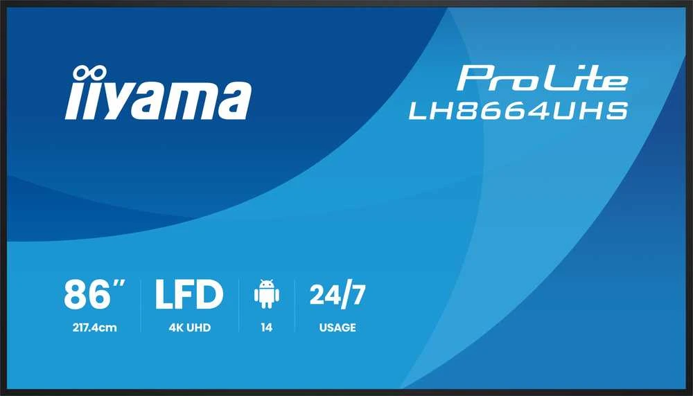Monitorius iiyama ProLite LH8664UHS-B3AG