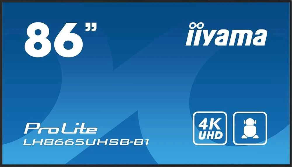Monitorius iiyama ProLite LH8665UHSB-B1