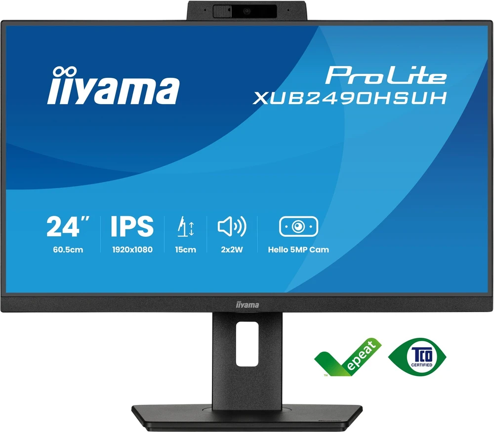 Monitorius iiyama ProLite XUB2490HSUH-B2 - 100Hz | Full HD | IPS | 23.8''