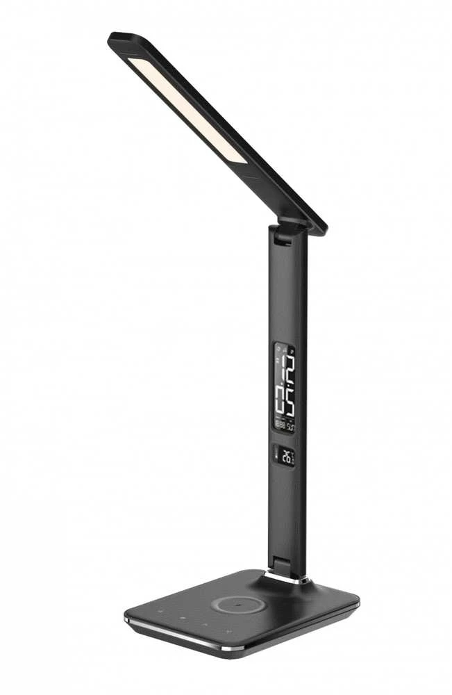 IMMAX Kingfisher Qi juodas table lamp