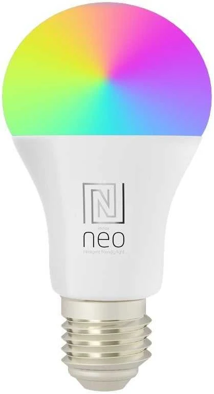 IMMAX NEO LITE SMART LED lemputė E27 9W RGB+CCT spalvota ir balta