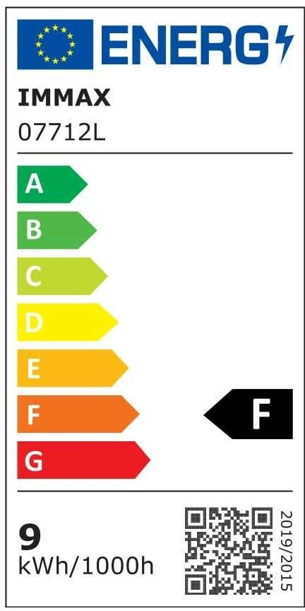 IMMAX NEO LITE SMART LED lemputė E27 9W RGB+CCT spalvota ir balta