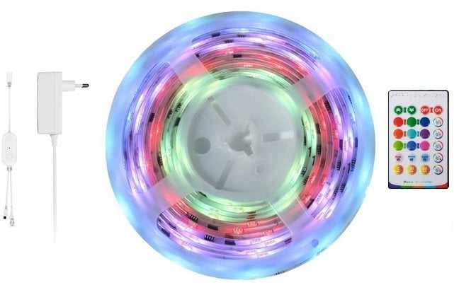 IMMAX NEO LITE SMART LED strip/ 48W/ Wi-Fi/ IP65/ RGB/ CCT colour/ 406lm/m/ 2700-6500K/ dimmable/ DO+Music/ 10m/ TUYA