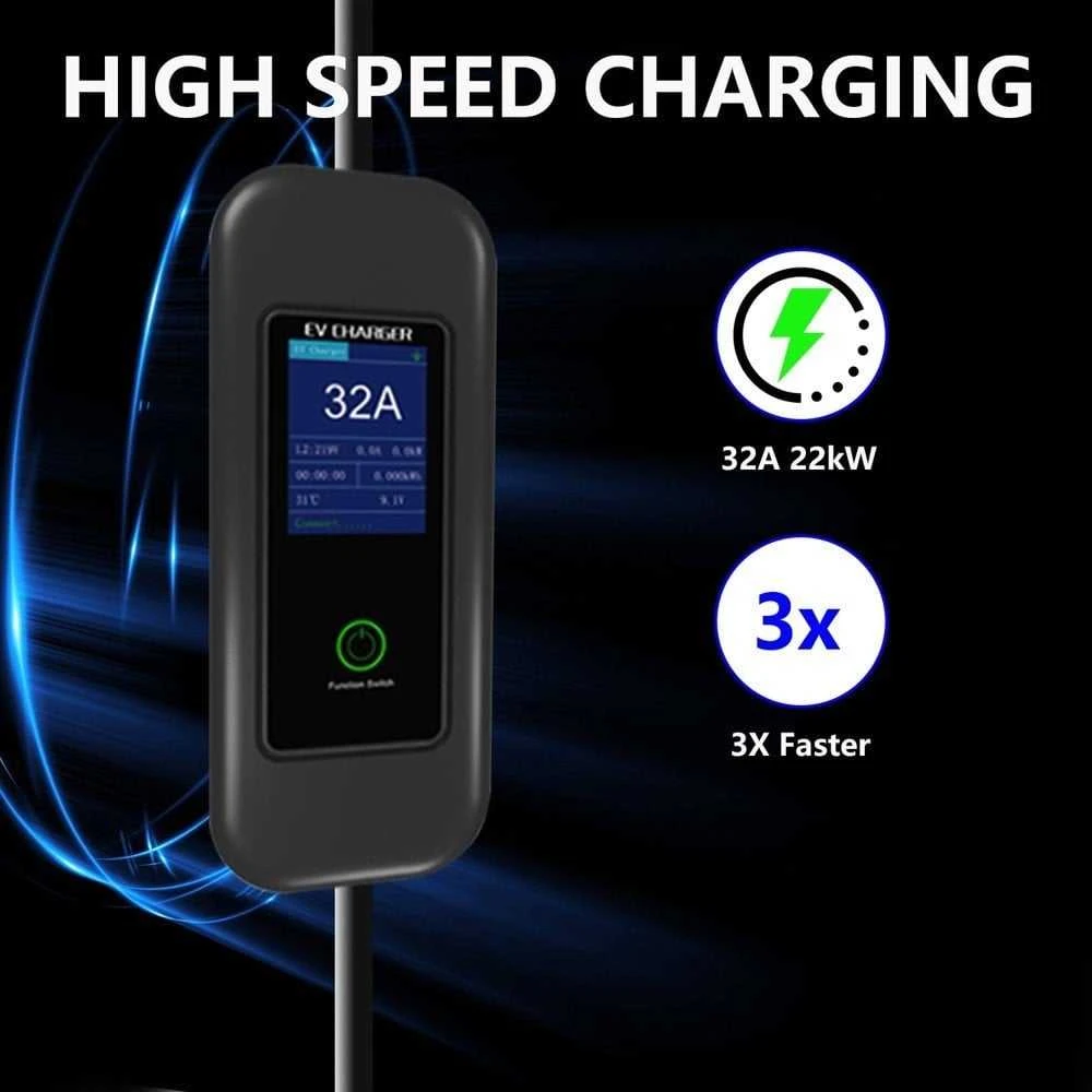 IMMAX NEO LITE kelioninė įkrovimo stotelė EV/PHEV AC 2 tipo, 22 kW, TUYA